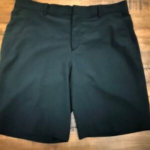 Men's Black Dress Shorts - Classic Tailored Fit